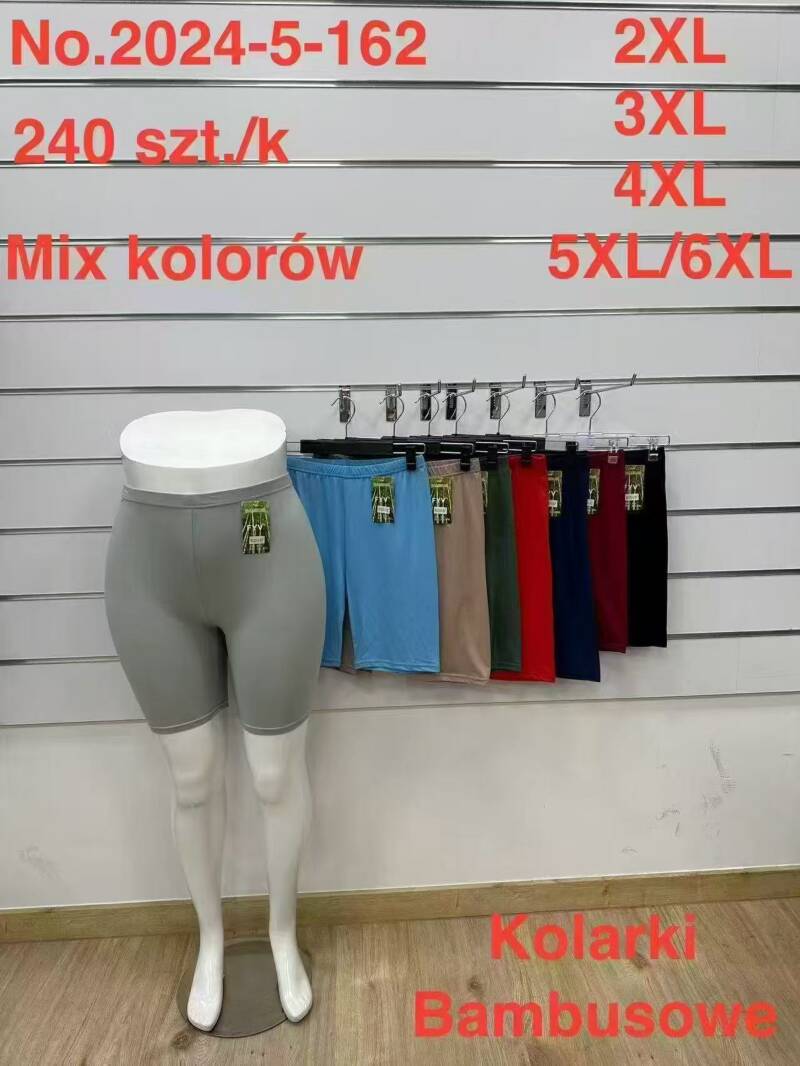 Leginsy damskie Roz 2XL-6XL, Mix kolor Paczka 10 szt